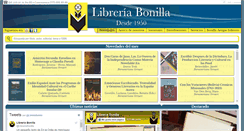Desktop Screenshot of libreriabonilla.com.mx
